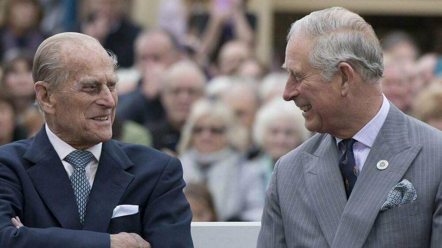 Prinz Philip und Prinz Charles bei einem gemeinsamen Auftritt 2016 (hub/spot)