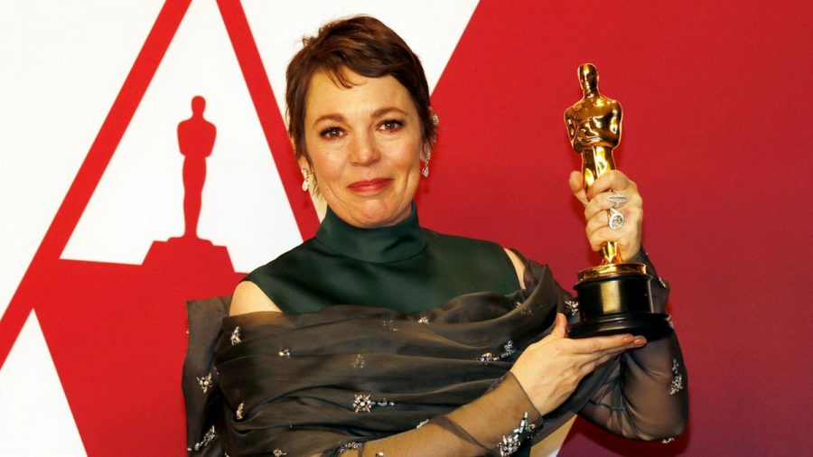Olivia Colman mit ihrem Oscar für "The Favourite" (wue/spot)