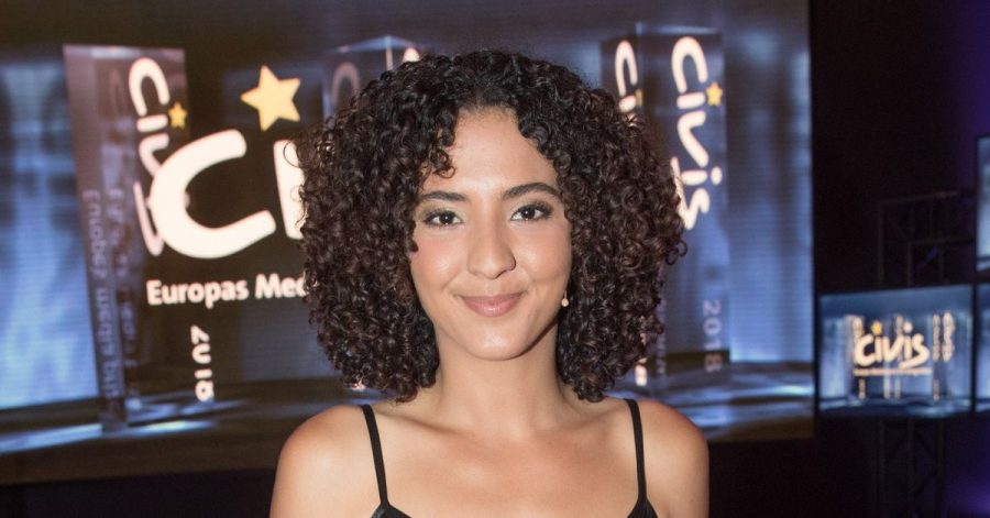 Die Moderatorin Siham El-Maimouni.