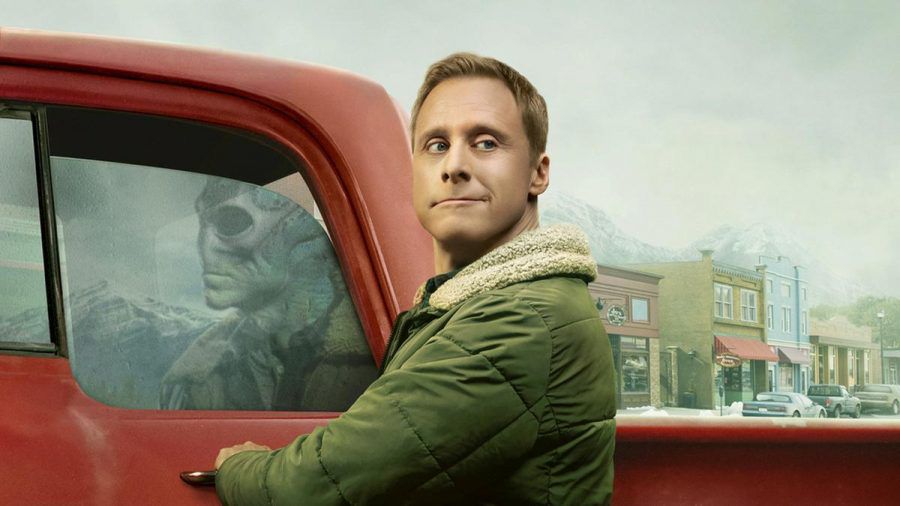 Alan Tudyk als gestrandeter Außerirdischer in "Resident Alien". (stk/spot)
