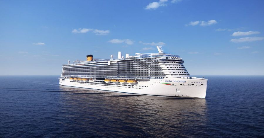 Die neue «Costa Toscana» wird im Sommer 2022 im westlichen Mittelmeer unterwegs sein.