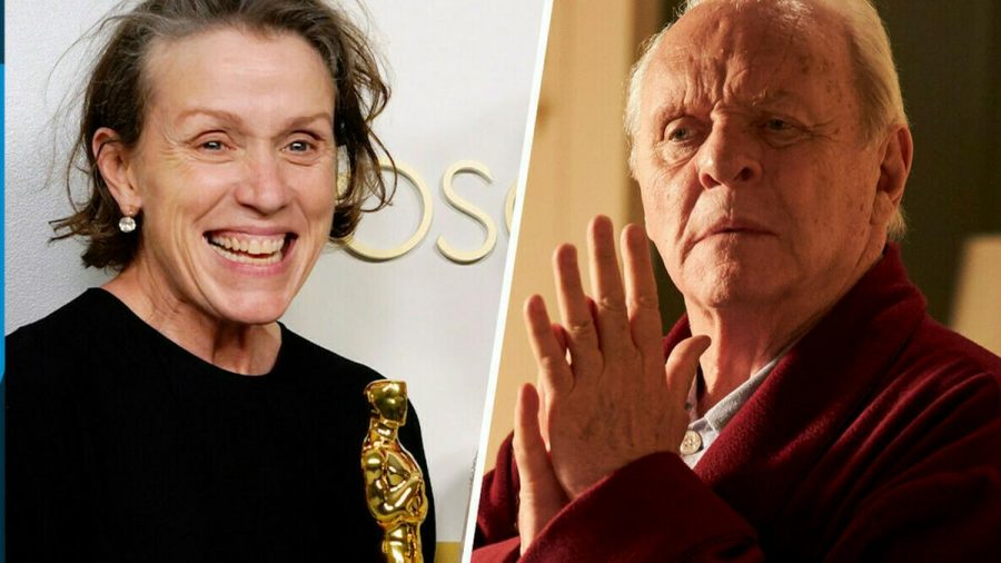 Frances McDormand und Anthony Hopkins haben seit Sonntagnacht einen weiteren Oscar im Trophäenschrank (stk/spot)