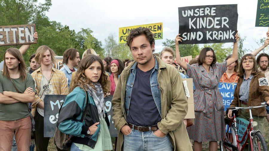 "Die unheimliche Leichtigkeit der Revolution": Franka (Janina Fautz) und Stefan (Ferdinand Lehmann) (cg/spot)