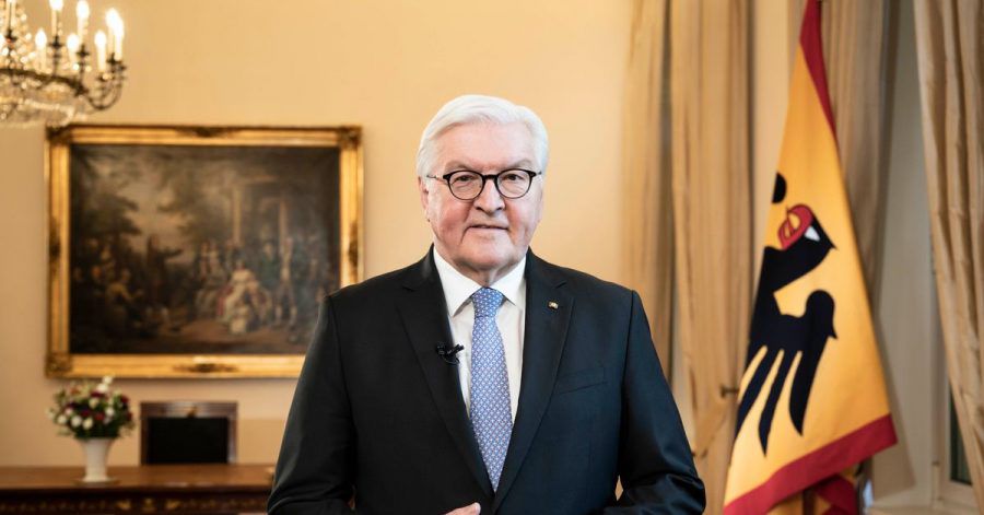 Die Ansprache von Bundespräsident Frank-Walter Steinmeier stieß auf großes Interesse.
