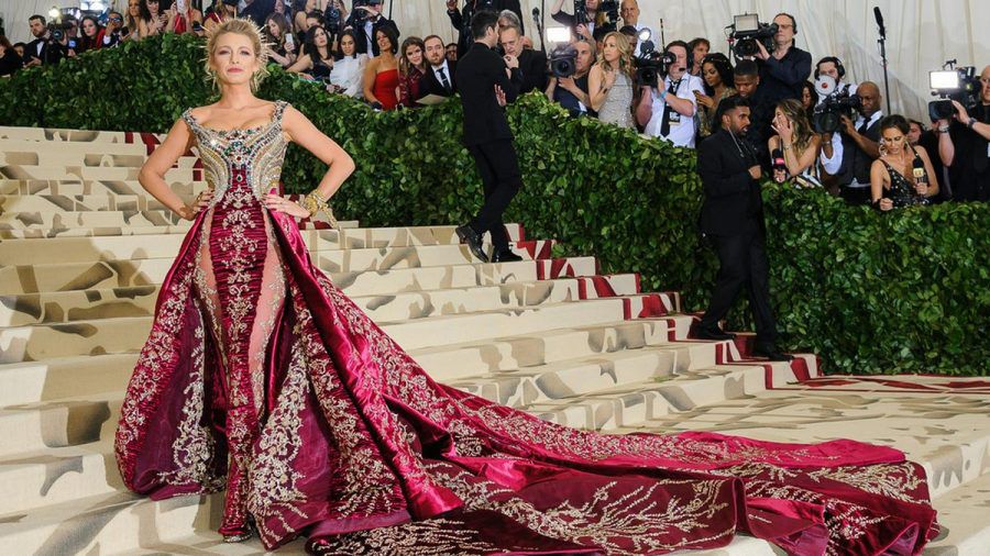 Schauspielerin Blake Lively auf der Met Gala 2018. (cos/spot)