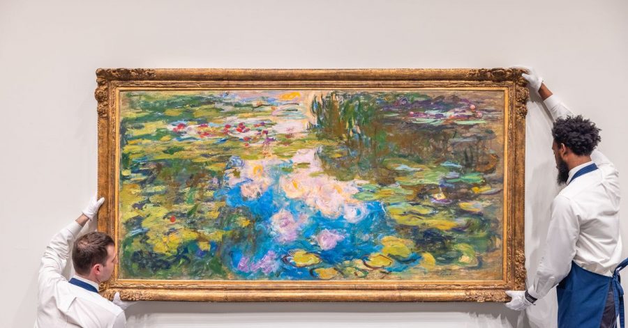 Am 12. Mai sollen Claude Monets Seerosen bei Sotheby's in New York versteigert werden.