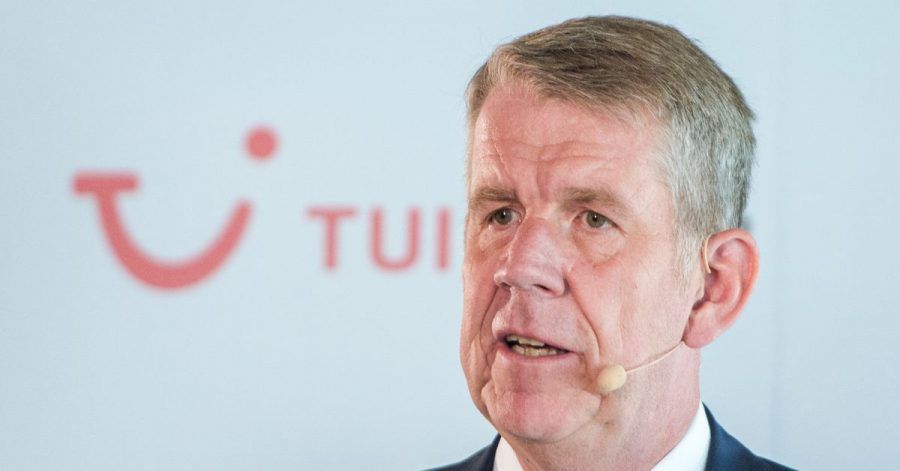 Fritz Joussen, CEO des Reisekonzerns Tui, sieht einige gute Signale für das Sommergeschäft 2021.