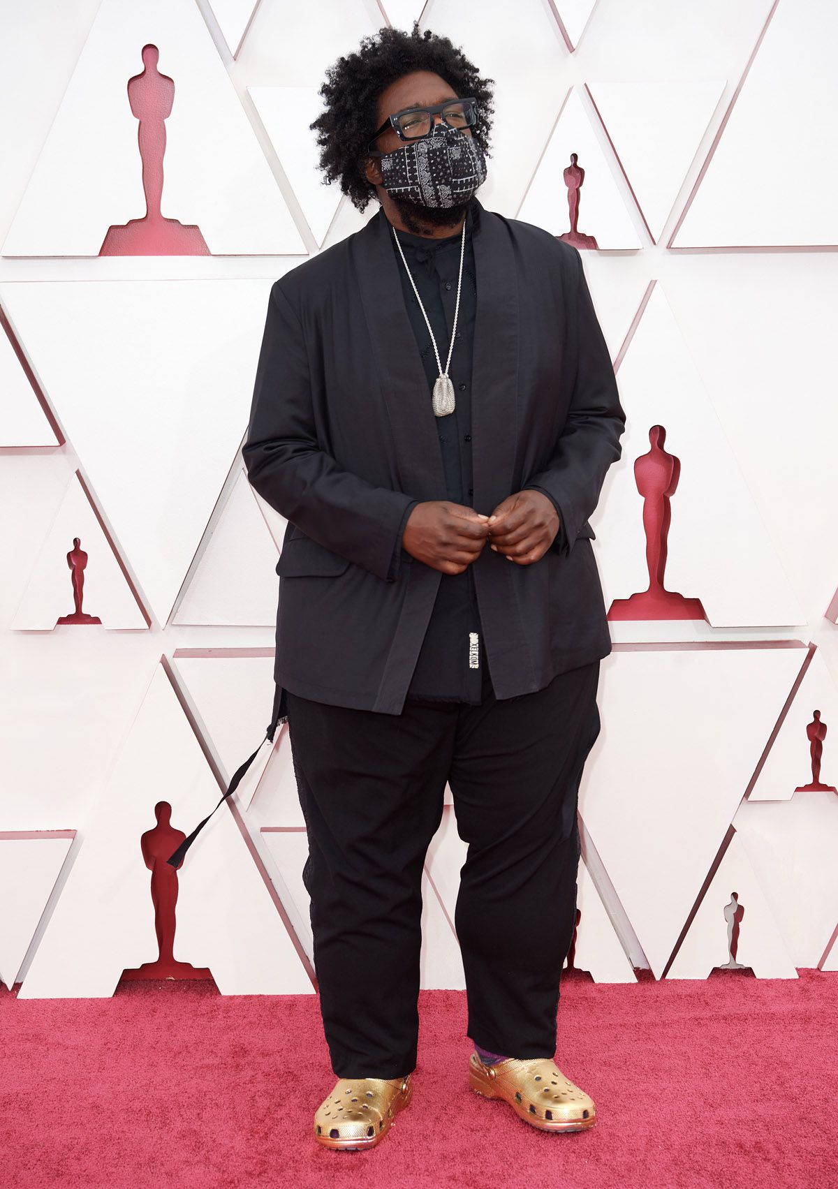 Diese goldenen Crocs zogen bei den Oscars alle Blicke auf sich