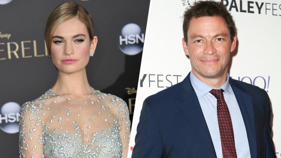 Lily James und Dominic West sollen sich in Rom näher gekommen sein. (rto/spot)