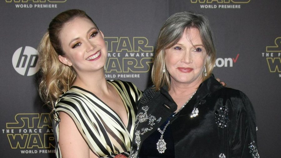 Billie Lourd (l.) und Carrie Fisher im Jahr 2015 (wue/spot)