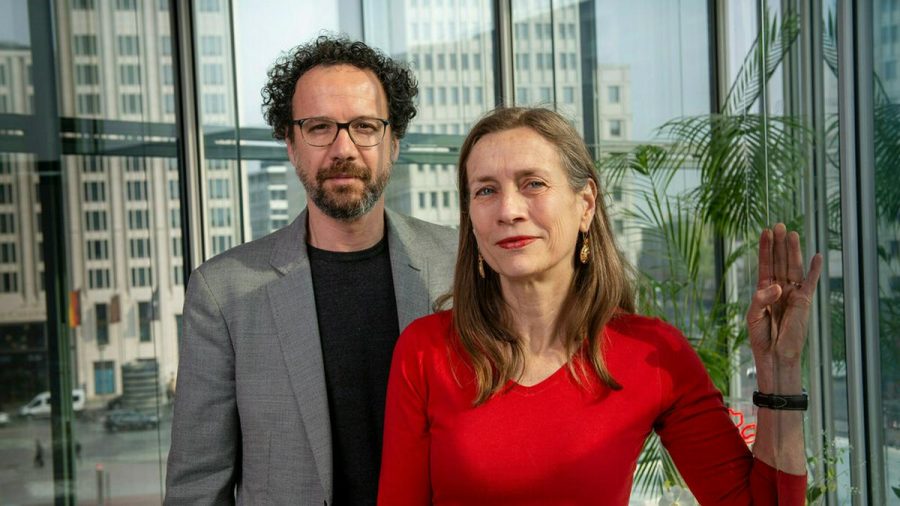 Mariette Rissenbeek und Carlo Chatrian, das leitende Duo der Berlinale (wue/spot)