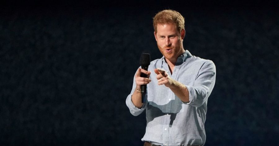 Prinz Harry beim Wohltätigkeitskonzert «Vax Live: The Concert to Reunite the World».