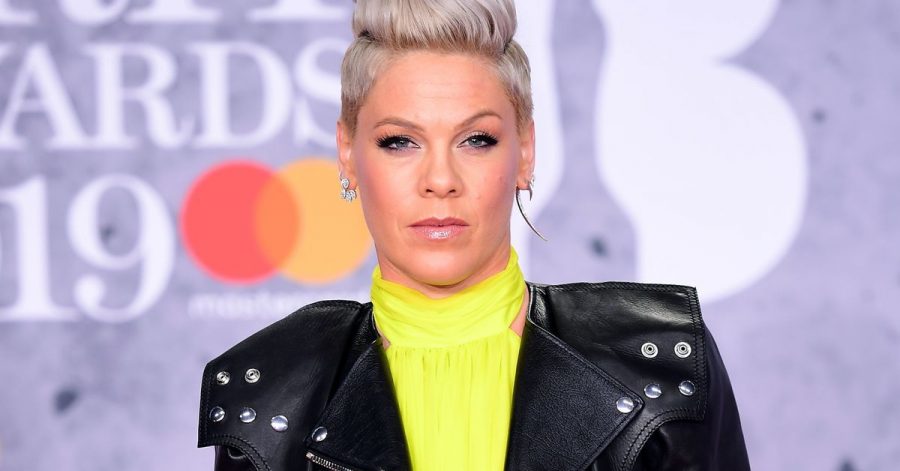 Sänegrin Pink bei den Brit Awards 2019.