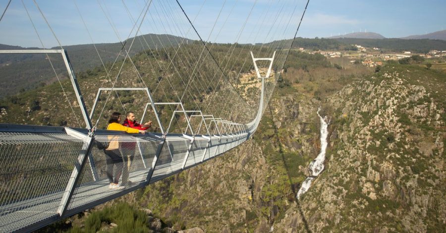 Nach Angaben des Geoparks und der Bürgermeisterin Aroucas ist «516 Arouca» die längste Fußgänger-Hängebrücke der Welt.