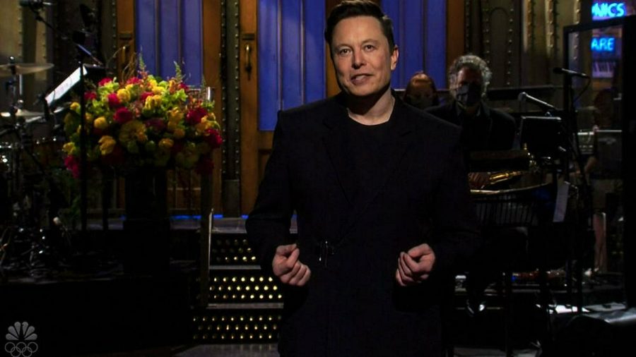Elon Musk bei seinem "SNL"-Auftritt (jom/spot)