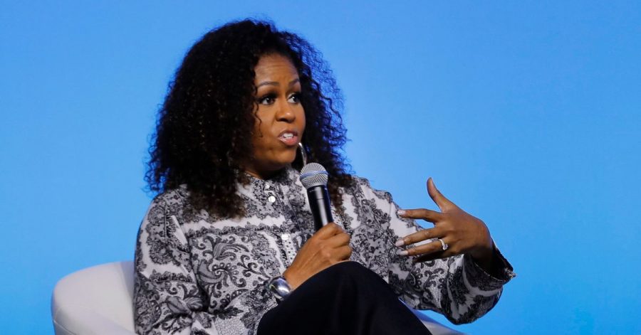 Michelle Obama 2019 in Kuala Lumpur bei einer Veranstaltung der Obama-Foundation.