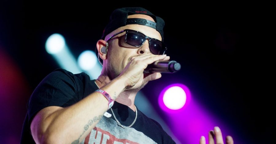 Jan Delay, Sänger der Hip-Hop-Gruppe Beginner, beim Hurricane Festival 2018.