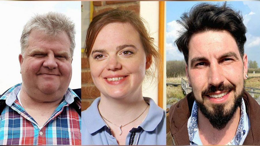 Torsten, Lara und Mathias (v.l.n.r.) sind bei der neuen Staffel von "Bauer sucht Frau" mit von der Partie. (dr/spot)