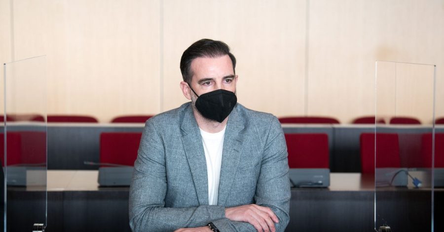 Christoph Metzelder im Amtsgericht Düseldorf. Das Urteil gegen den ehemaligen Nationalspieler ist rechtskräftig.