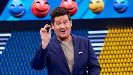 "Murmel Mania": Chris Tall moderiert das Turnier (cg/spot)