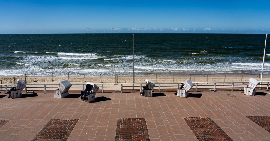 Strandkörbe auf Sylt: In den deutschen Urlaubsorten dürfte es im Sommer voll werden.