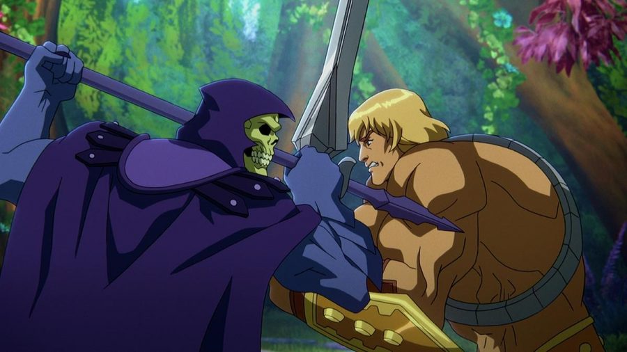 Skeletor und He-Man kämpfen in der neuen Serie "Masters of the Universe: Revelation". (aha/spot)