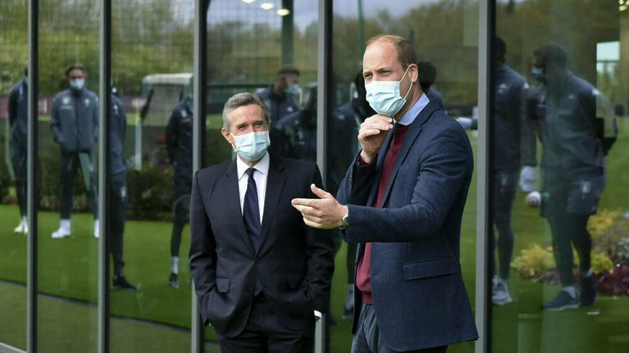 Prinz William besucht ein neues Trainingszentrum von Aston Villa (mia/spot)