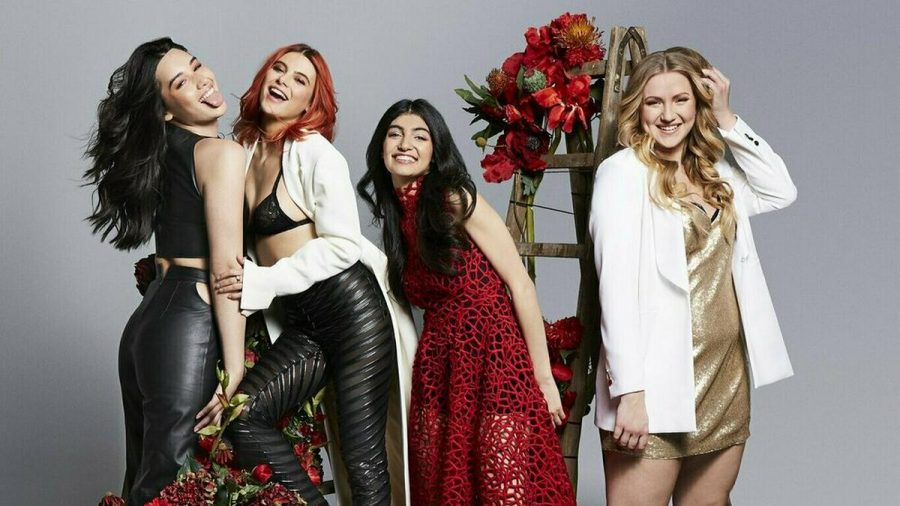 Alex, Romina, Soulin und Dascha (v.l.n.r.): Eine von ihnen wird "Germany's next Topmodel". (jru/spot)