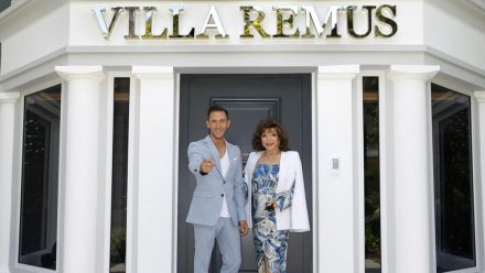 Marcel Remus: Joan Collins ist die erste Besucherin seiner Luxus-Villa