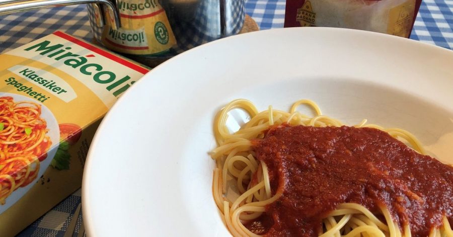 Ein Miracoli-Nudelgericht. Pasta, basta: Mehr als die Hälfte der Verbraucher isst mindestens einmal pro Woche ein Nudelgericht, heißt es vom Nudelverband.