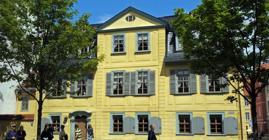 Das Schillerhaus in Weimar kann wieder besucht werden.