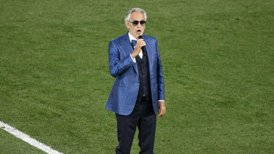Andrea Bocelli bei der Eröffnungsfeier zur EM 2021 (wue/spot)