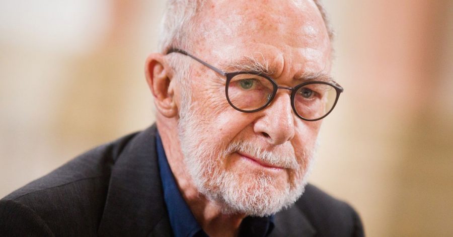Der Star-Künstler Gerhard Richter.