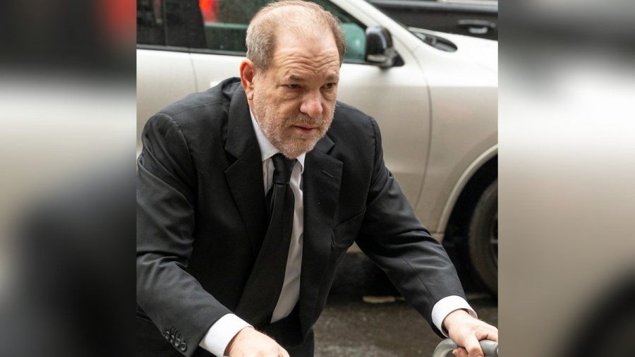 Harvey Weinstein bei seinem Prozess in New York (hub/spot)