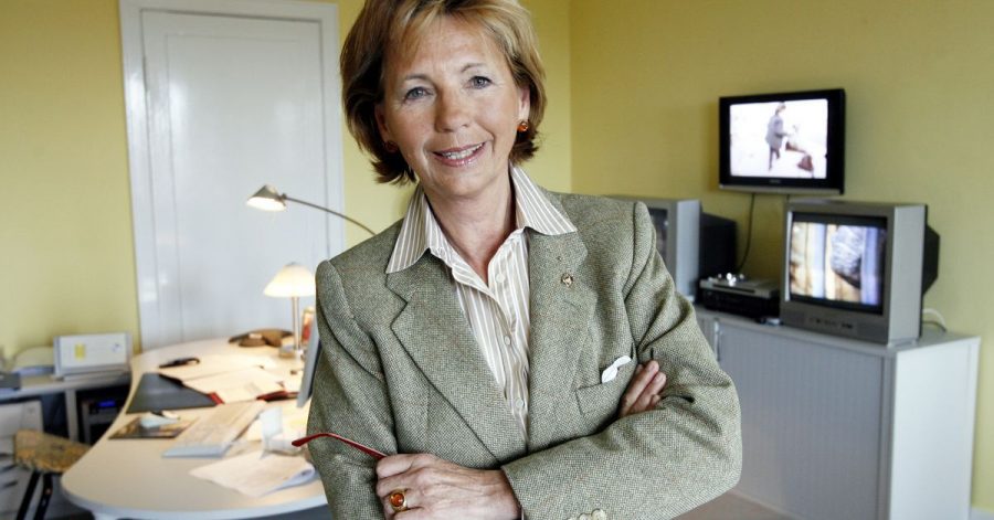 Maria von Welser in ihrem Büro im Landesfunkhaus.