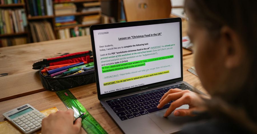 Laut einer Studie ist der Distanzunterricht so ergiebig wie die Sommerferien.