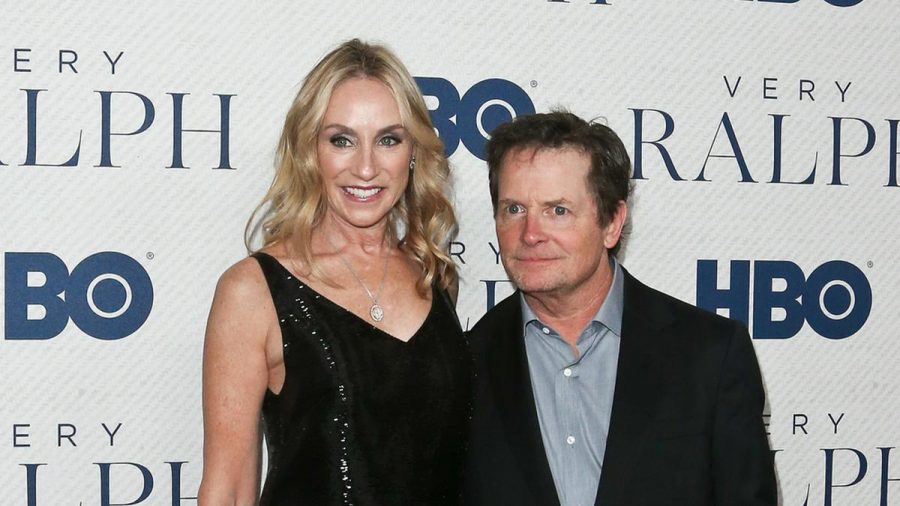 Michael J. Fox an der Seite seiner Frau Tracy Pollan, mit der er seit 1988 verheiratet ist und vier Kinder hat. (stk/spot)