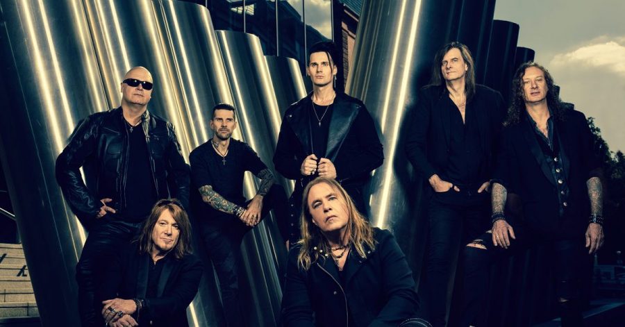 Die Band Helloween: zum ersten Mal ganz oben in den Charts.