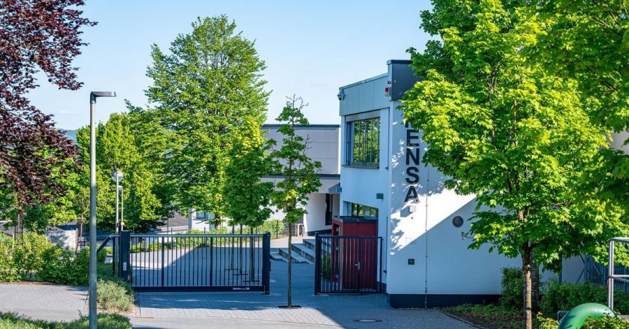 Das Gelände des Schulzentrums in Finnentrop im Kreis Olpe.
