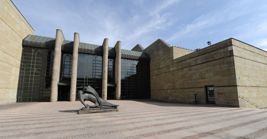 Die Neue Pinakothek in München.