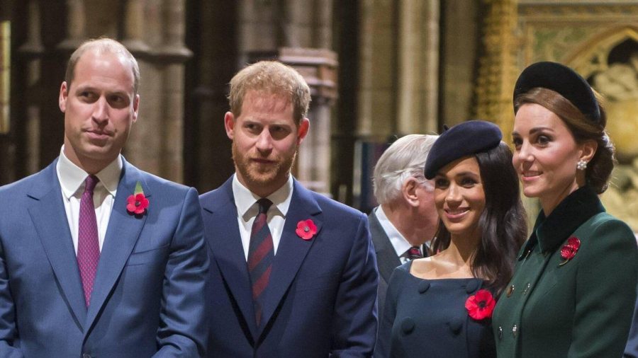 Da war noch alles im Reinen: Prinz William, Prinz Harry, Herzogin Meghan und Herzogin Kate im November 2018. (ncz/spot)