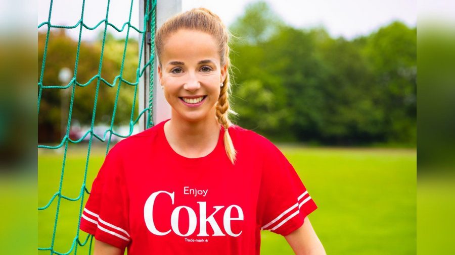 Die deutsche Fußball-Nationalspielerin Giulia Gwinn (spot)