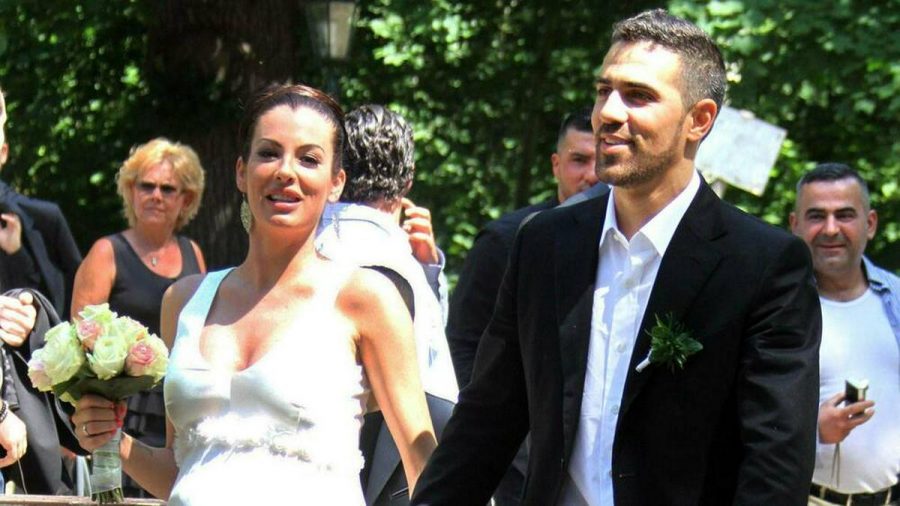 Bushido und Anna-Maria Ferchichi bei ihrer Hochzeit 2012. (nra/spot)