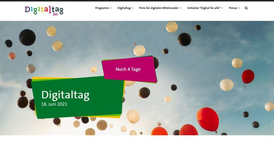 Ist da vielleicht auch was für mich dabei? Rund um den Digitaltag 2021 werden viele Aktionen angeboten. Eine Internetseite gibt darüber Auskunft.