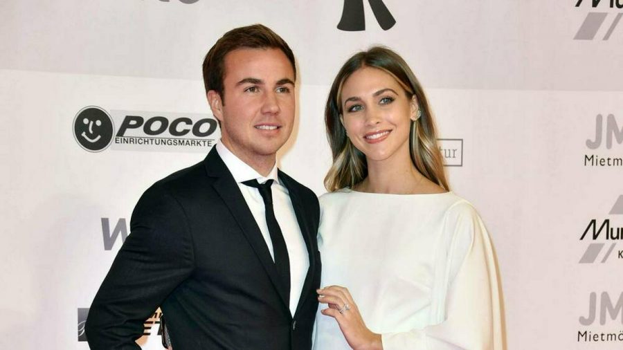 Mario und Ann-Kathrin Götze auf einem Event im Jahr 2018 (wue/spot)