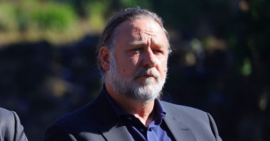 Russell Crowe bei der Ankündigung seiner Pläne in Coffs Harbour.