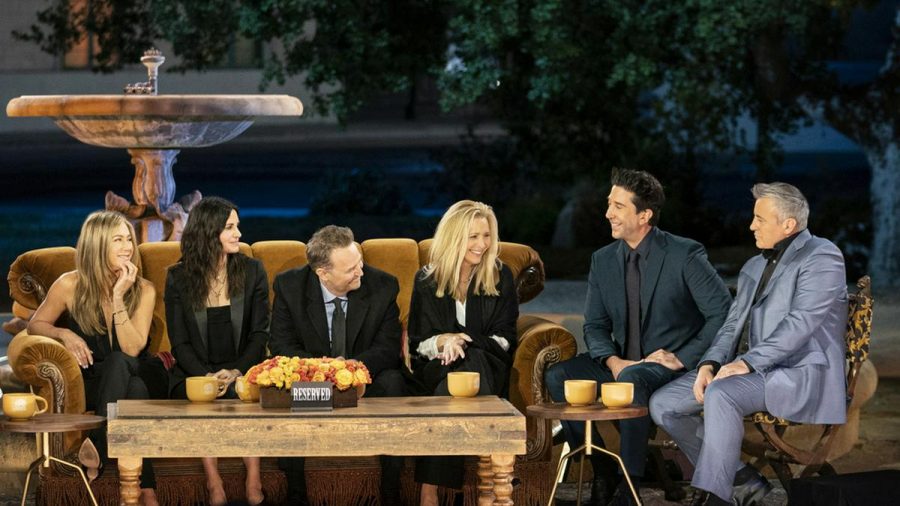 Die "Friends"-Stars während ihrer großen Reunion (mia/spot)