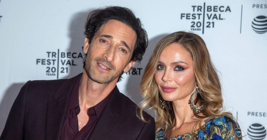 Die Ex-Frau des früheren Hollywood-Moguls Weinstein, Georgina Chapman, mit ihrem neuen Partner, Schauspieler Adrin Brody, bei der Ankunft auf dem roten Teppich vom New Yorker Tribeca Festival.