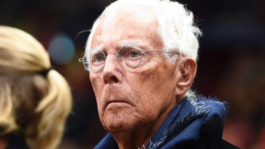 Giorgio Armani hat genug von dem "Zeug" und überflüssigen Shows