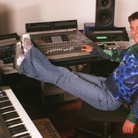 Phil Daub im Tonstudio